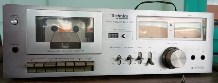 Tape Deck Technics 616 - revisão