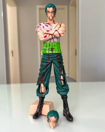 Action Figure Zoro 30 cm One Piece Boneco