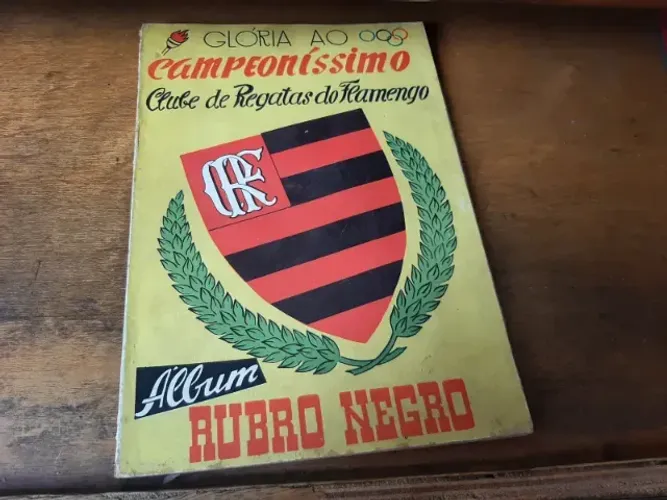 Álbum Rubro Negro Glória Ao Campeoníssimo Flamengo 1953