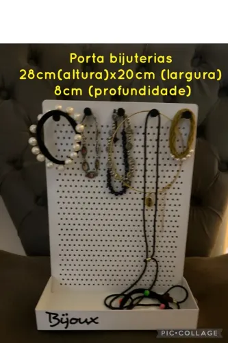 Porta Bijuterias - Organize suas joias com estilo!