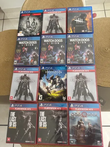 Jogos ps4 lacrados e seminovos 