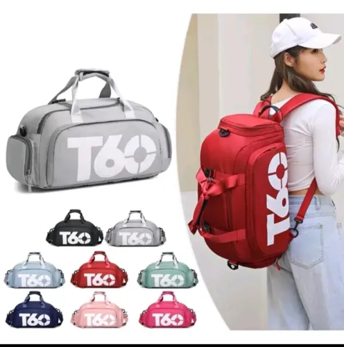 Bolsa/Mochila Esportiva T60 - Diversas Cores