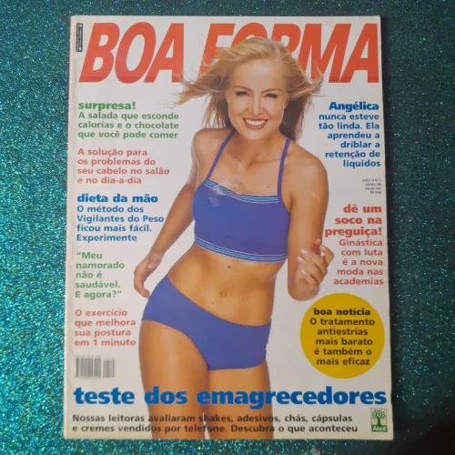 Angélica Revista Boa Forma - Edição Maio/99