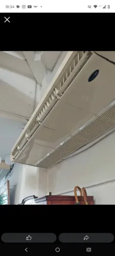 Ar Condicionado Elgin 80mil BTUs funcionando perfeitamente sem gás apenas !!!