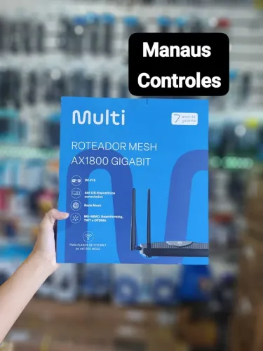 Roteador Mesh AX1800 Gigabit Multi - Wi-Fi 6