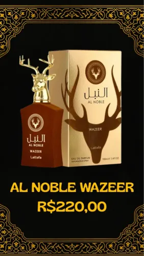 Perfume Al Noble Wazeer Lattafa - 100ml