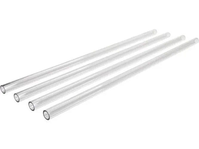 (NOVO) Kit 4x Tubos PETG 14mm x 10mm G1/4 Tubo Rígido Bykski Water Cooler Walter Cooler