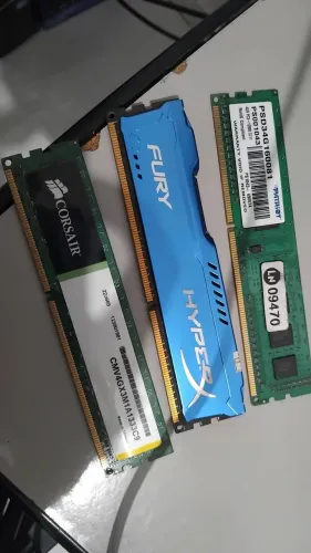 Memórias ram 4gb todas ddr3
