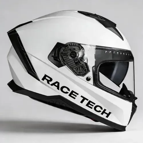 Capacete n58 race tech óculos interno top