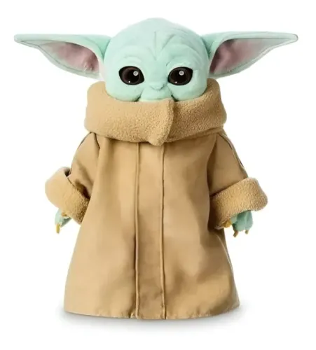 Baby Yoda - Pelúcia Mandalorian Baby Yoda Da Marca Disney (Usado)