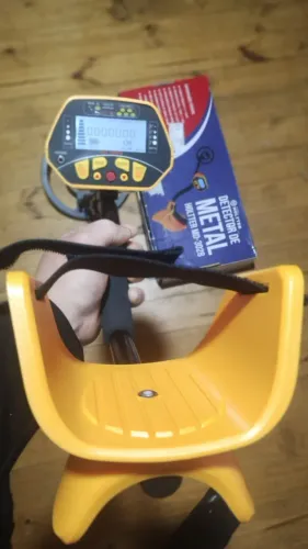 Detector de Metais Automático - Semi-Novo - Prata Ouro Cobre