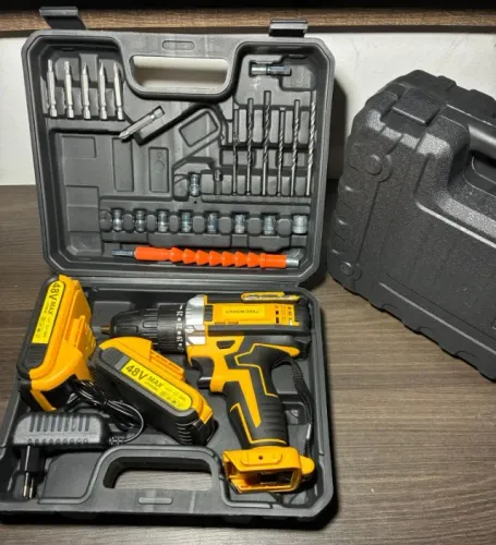 Parafusadeira 48v 2 baterias litio