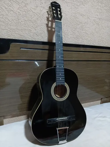 Violão Giannini Preto - Cordas de Aço - Usado