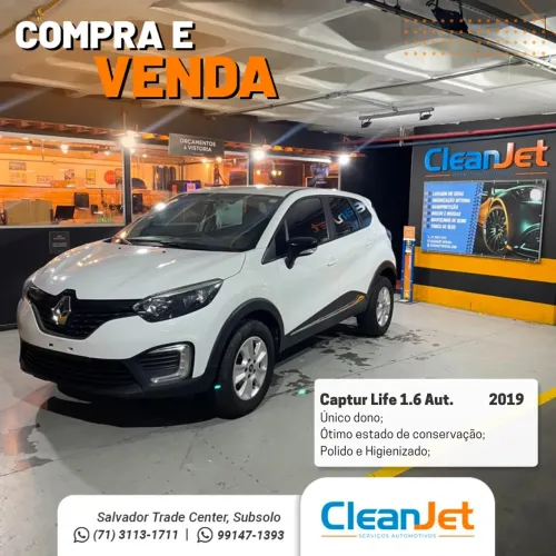 Renault Captur Life 1.6 16V Flex 5P Aut. 2019