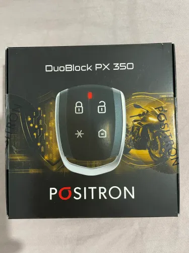 ALARME MOTO POSITRON DUOBLOCK PX G8 UNIVERSAL COM PRESENÇA
