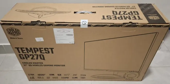 Monitor Gamer QD Mini-LED Cooler Master Tempest GP27Q - LACRADO