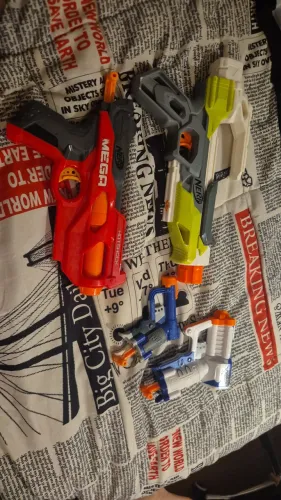 Arminhas de brinquedo nerf