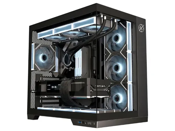 Gabinete ATX KALKAN Asgard Black [KLK00040] - SEM FONTE (1U2/1U3/HDAP3/VT/FL/0F)