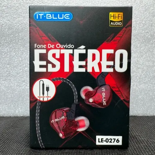 Fone de ouvido retorno tipo c