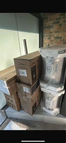 Venda se ar-condicionado de 12 mil e 18 mil Btu 