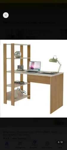 Mesa para Computador Escrivaninha Match Artely mesa escritório