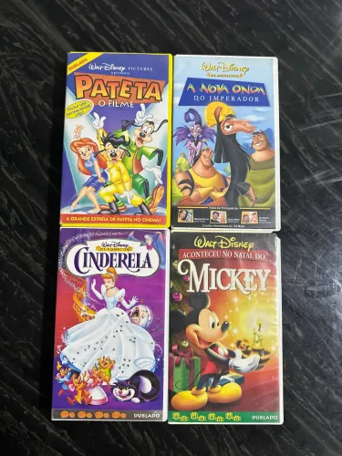 Clássicos em VHS Disney