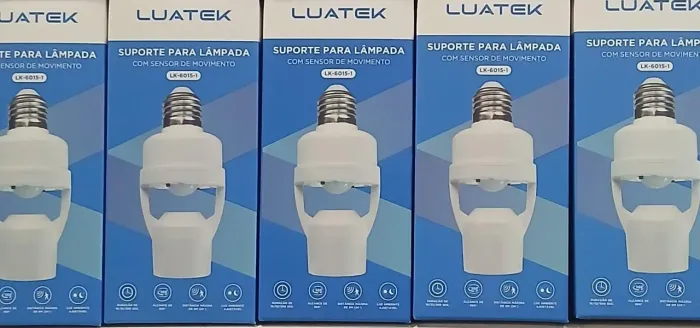Lâmpada Bocal Soquete com sensor de presença 