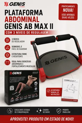 Plataforma Abdominal AB Max Genis Polishop