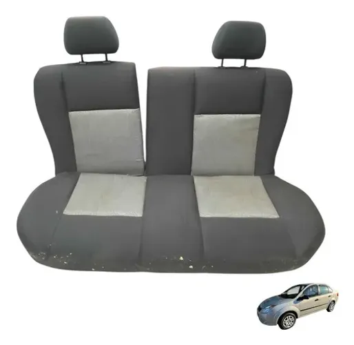 Banco Traseiro Ford Fiesta 2008 Cinza/preto