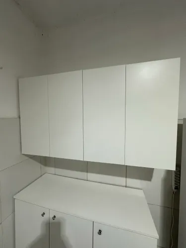 Armário Aéreo de Cozinha em MDF Branco