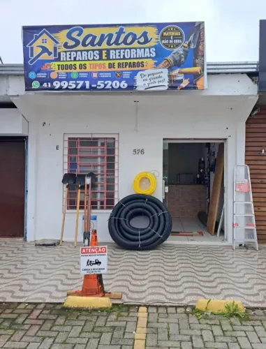 Material de construção com mão de obra