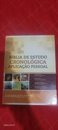 Biblia de estudo cronológica aplicação pessoal
