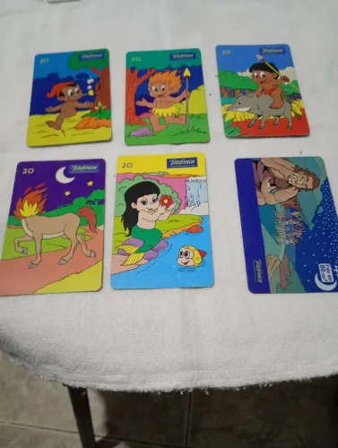 Cartão telefônico folclore brasileiro 