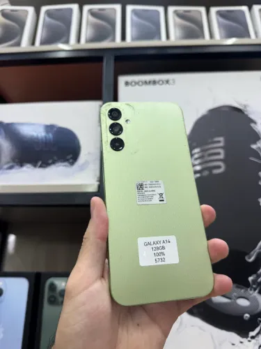 GALAXY A14 4/128GB GREEN SEMI NOVO PEÇA ÚNICA SUPER PROMOÇÃO JUNHO