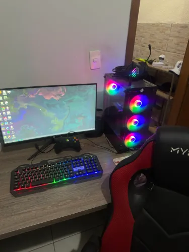 Pc gamer + cadeira gamer