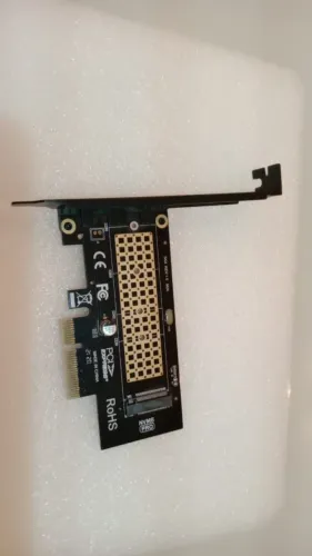 Adaptador de SSD M2 NVME Pci-Express x1 para PCs