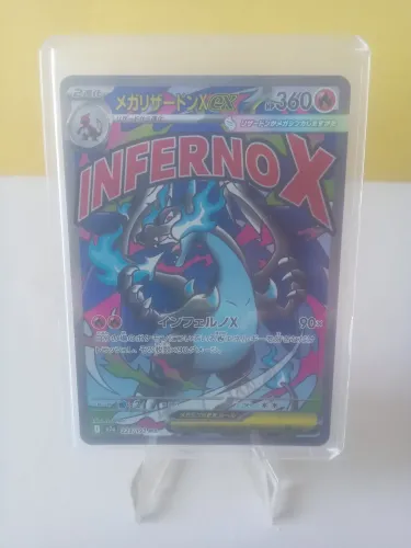 Mega charizard X EX japonês NM, possuo 3 unidades!
