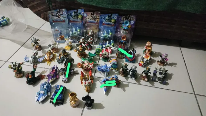 Conjunto de Skylanders Superchargers