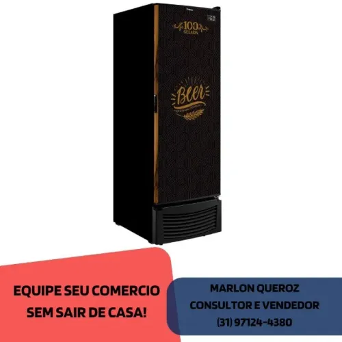 Cervejeira Porta Cega 560L Fricon