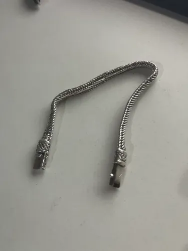 Pulseira prata bali 23gramas (usado)