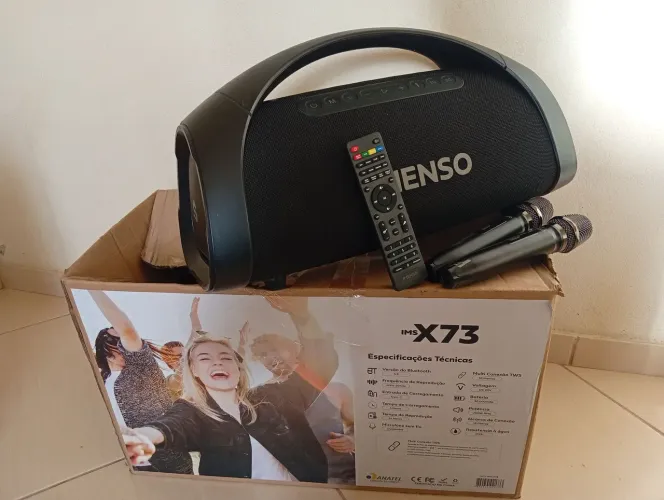 Caixa som imenso x73