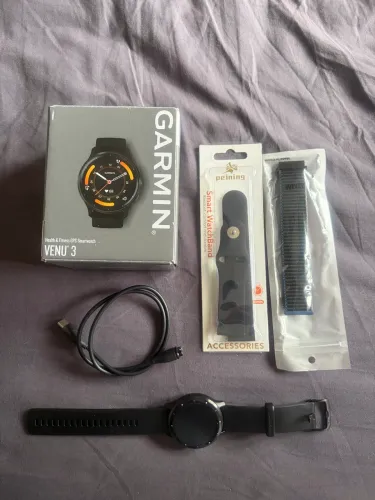 Venu 3 Preto (Semi novo) 45mm