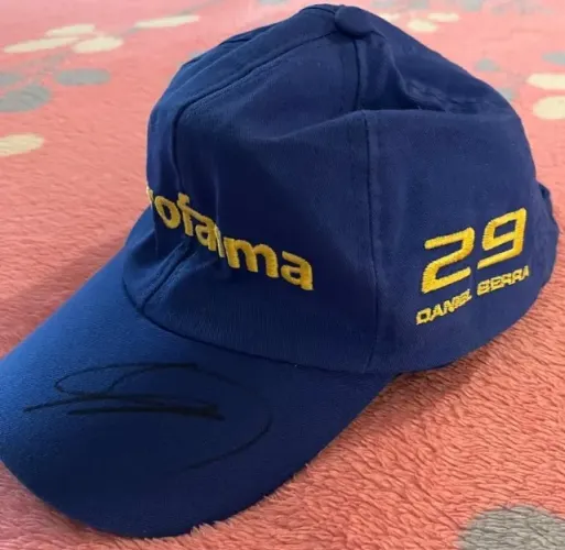 Boné Stock Car Eurofarma RC - Autografado Daniel Serra #29 (Novo!)