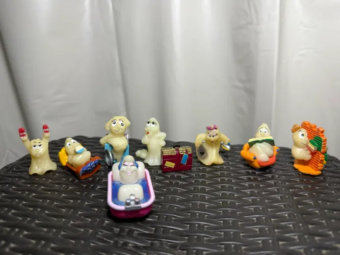 Coleção Fantasmini - kinder ovo anos 90