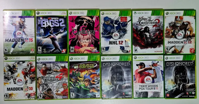 Jogos Xbox originais fisicos usados