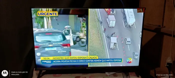 Televisão Semp 32"  com controle remoto e nota fiscal ( garantia até 2028)