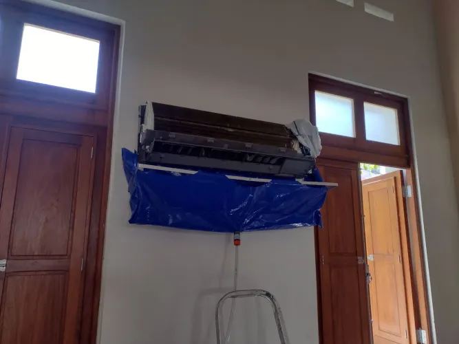 Higienização ar condicionado Split