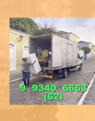 frete baú + mudanças rápidas + segurança e agilidade!