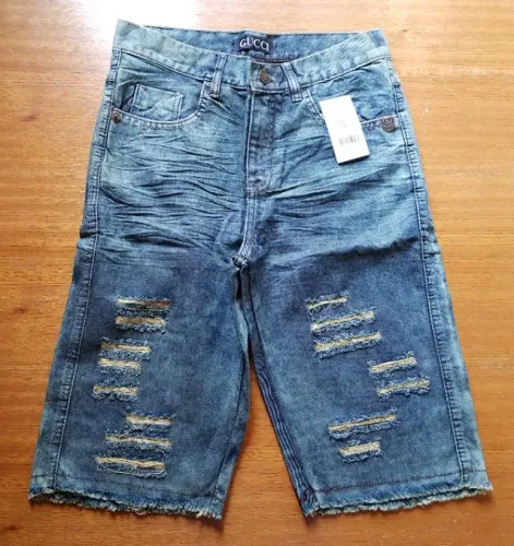 Bermuda Jeans Destroyer
