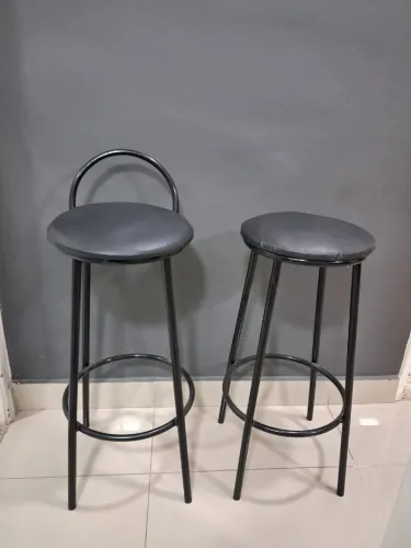 Banquetas, banco,cadeiras, aço e estofado, São Paulo capital
